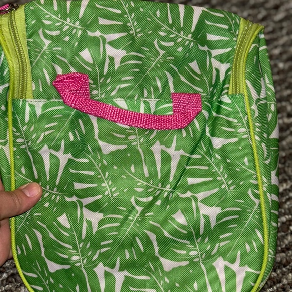 HANGING BATH AND BODY ORGANIZER NWT GREEN/PINK - Picture 12 of 12